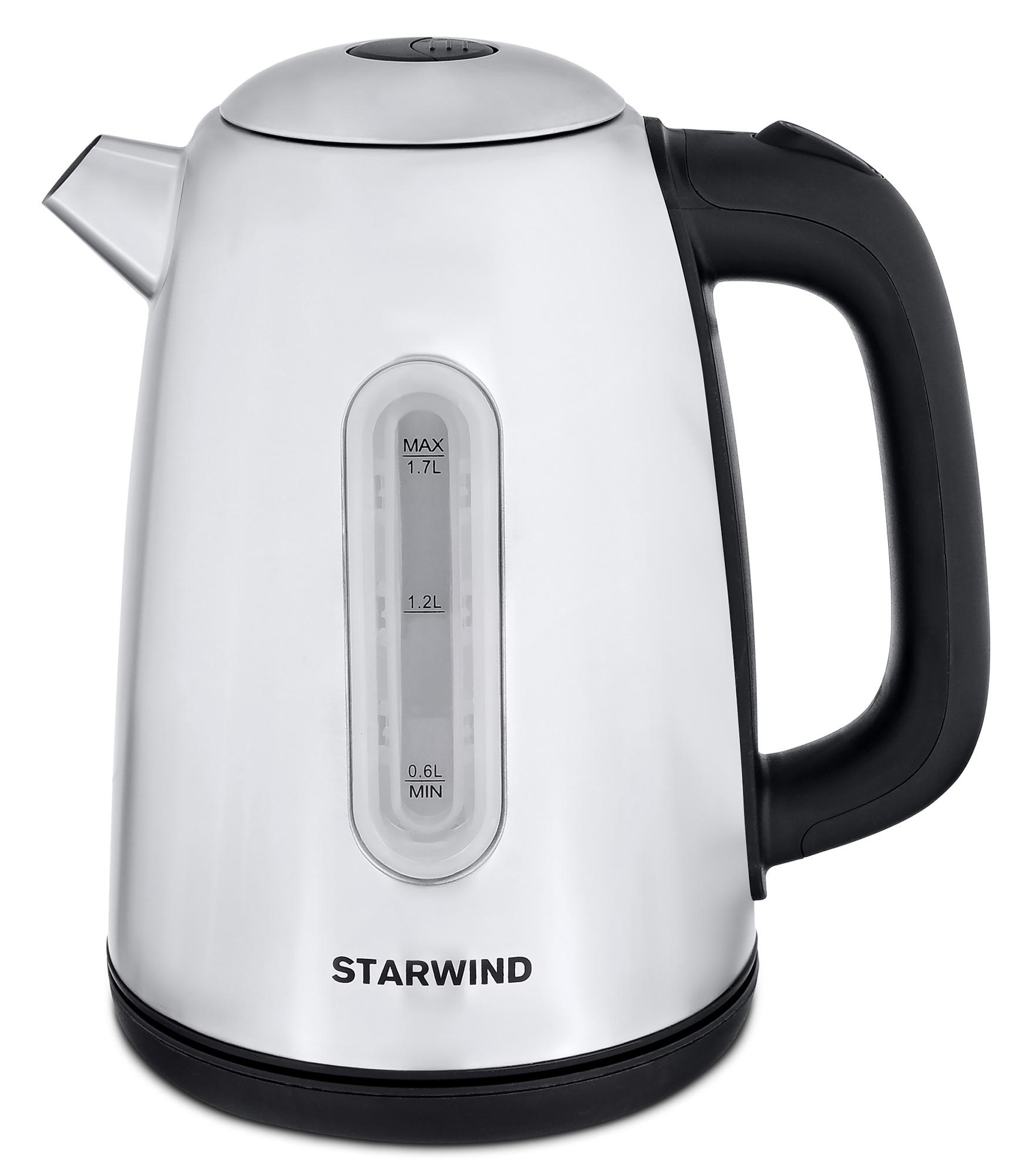Электрочайник StarWind SKS3210 серебристый