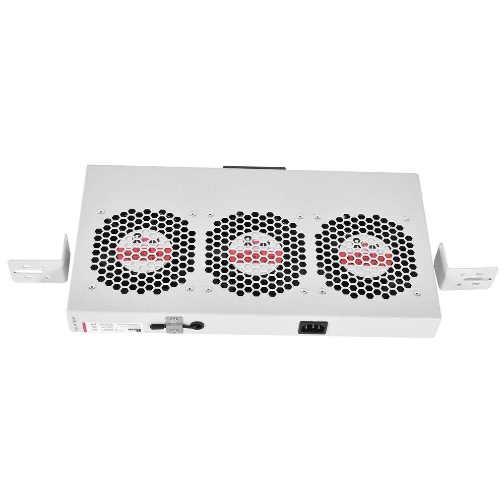 Модуль вентиляторный Rem R-FAN-3K-1U серый