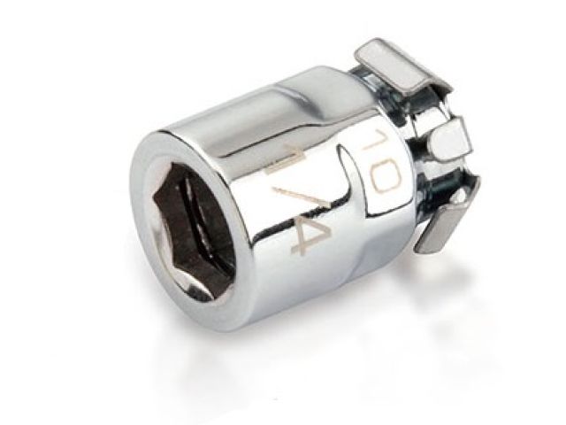 Держатель для бит 1/4"х10мм к трещоточному ключу TOPTUL