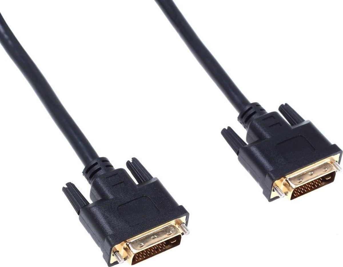 Кабель Buro DVI-D(m)/DVI-D(m) 1.8 м ферритовые кольца BHP RET DVI18 черный