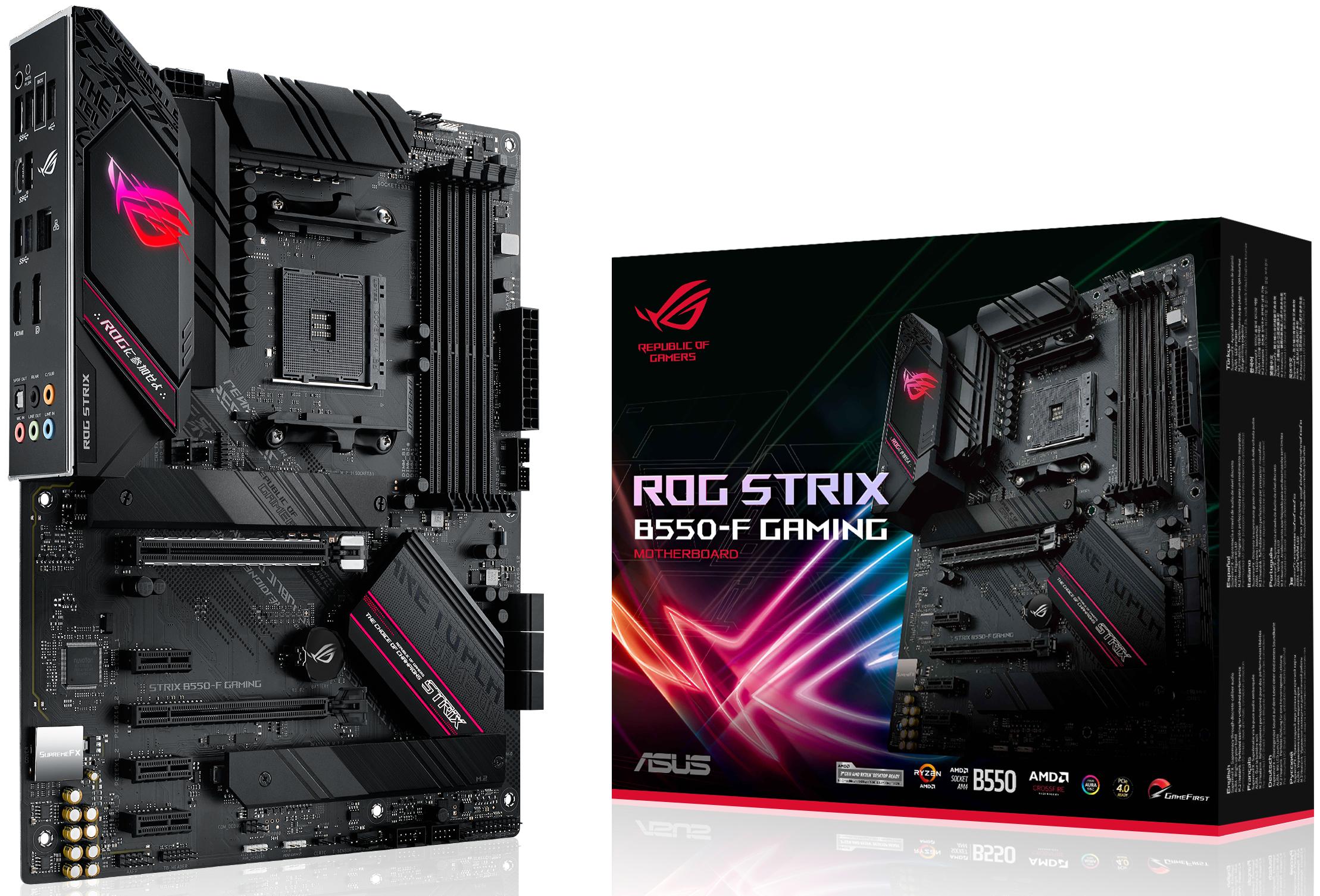 Материнская плата ASUS Rog Strix B550-F Gaming
