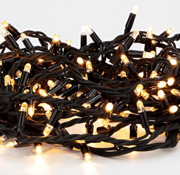 Светодиодная гирлянда ULED Стринг-лайт ULED-SL-100-220V-(F-W-WW/FWW)