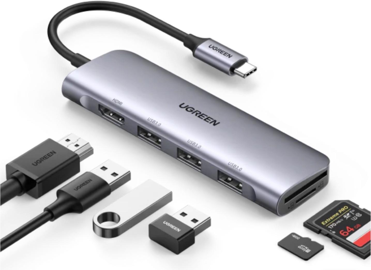 Док-станция Ugreen CM511-20956A (20956A)