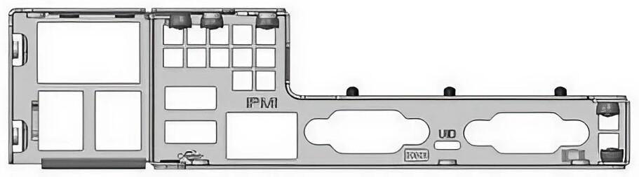 Заглушка панели SuperMicro MCP-240-81909-0N
