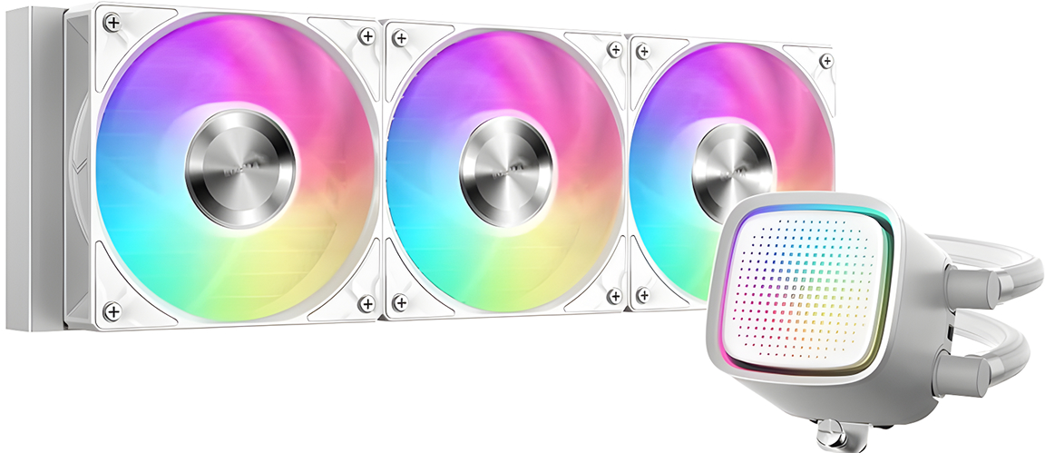 Система жидкостного охлаждения для процессора Sama L50 360WH белый (L50-WHWAYX03-G)