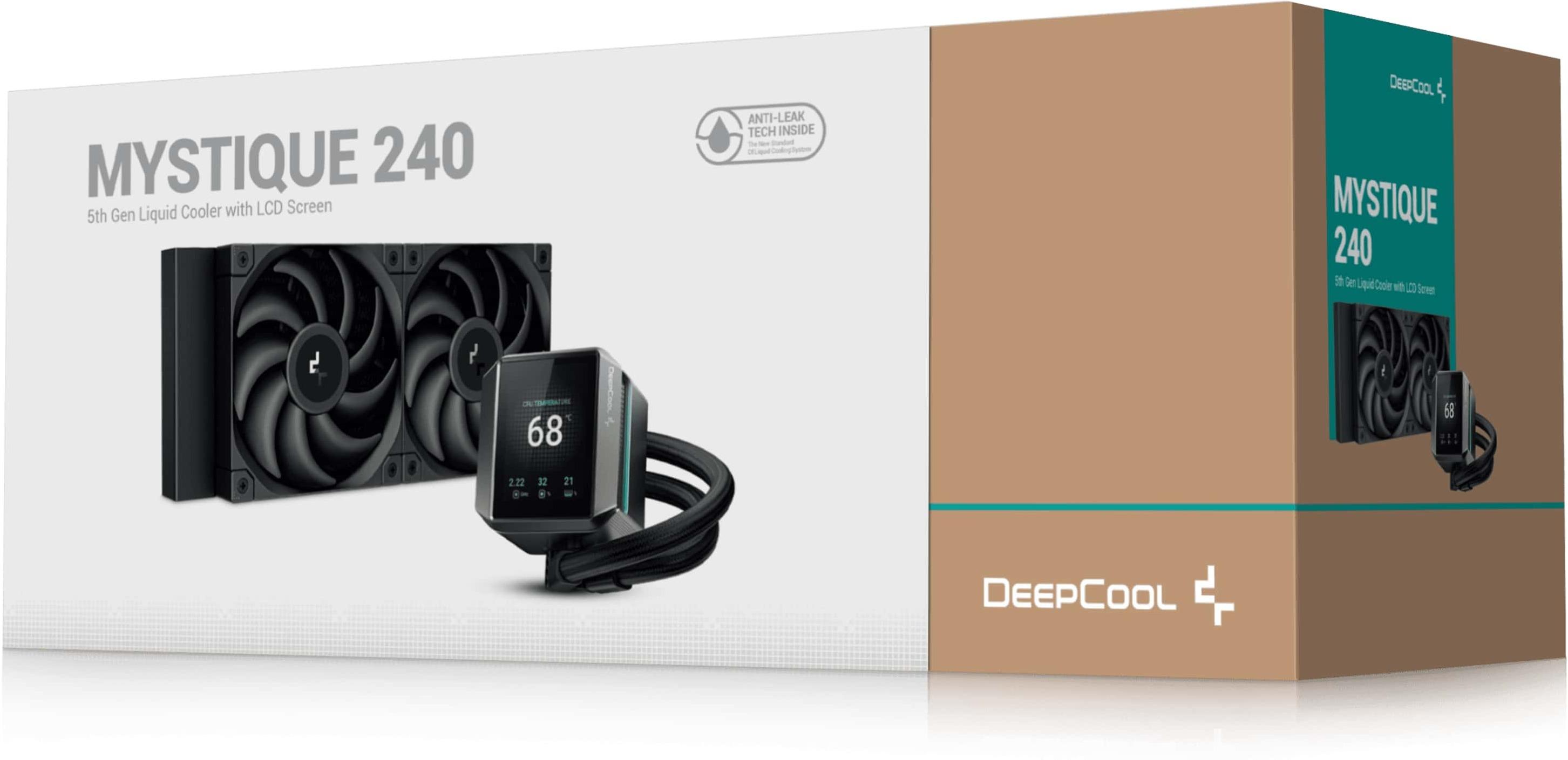 Кулер для процессора DeepCool MYSTIQUE 240 черный (R-LX550-BKDSNC-G-1)