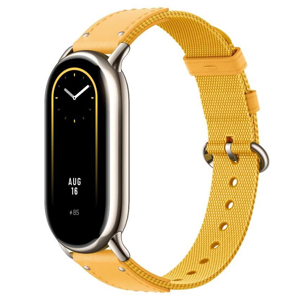 Ремешок для умных часов Xiaomi Smart Band 8 Braided Strap Yellow (BHR7305GL)