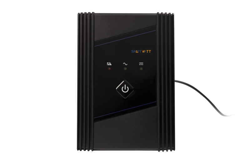 Источник бесперебойного питания Smartwatt Uni 450 черный (3703020390004)