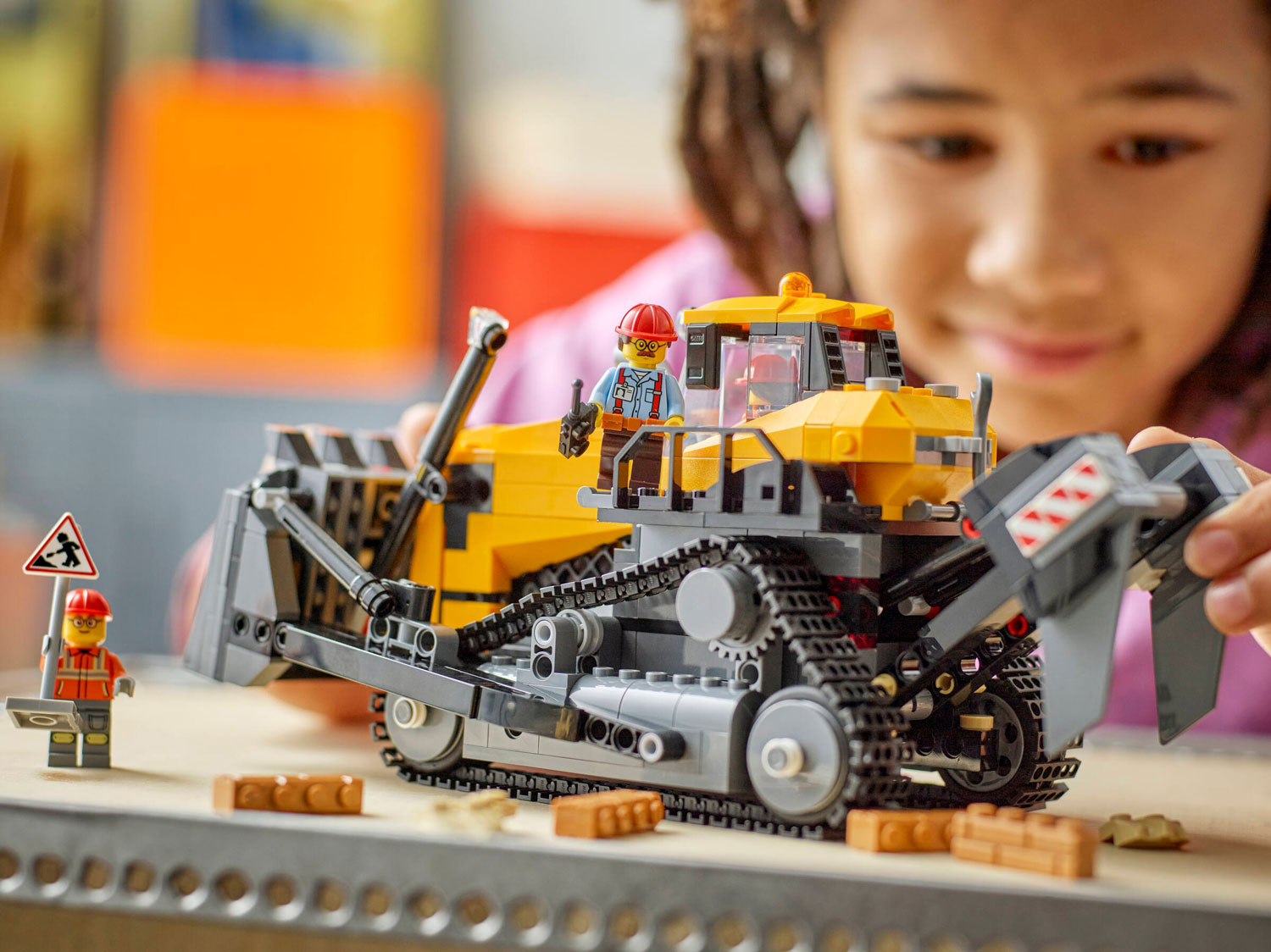 Конструктор Lego City Желтый бульдозер (60466)