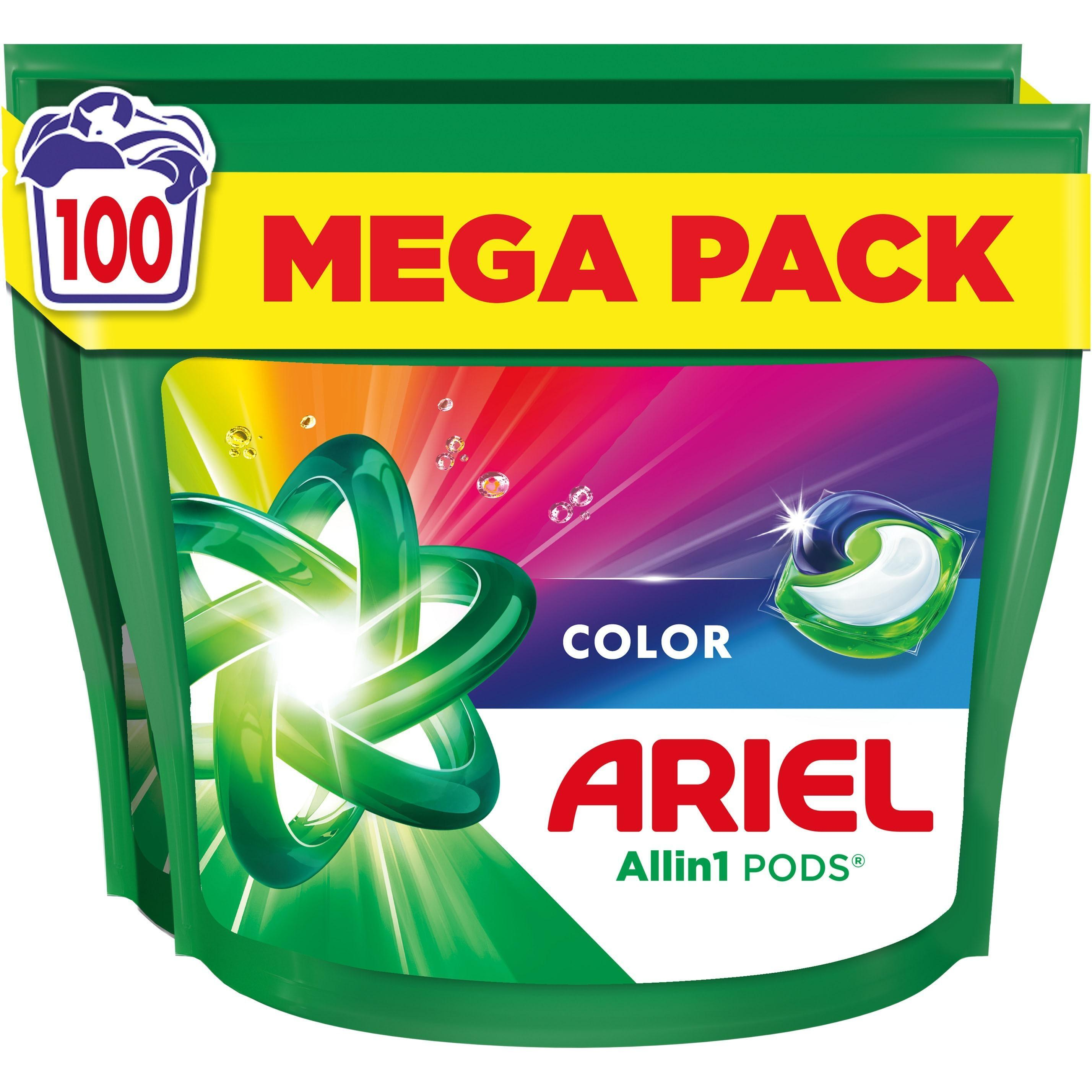 Капсулы для стирки Ariel Color 100шт