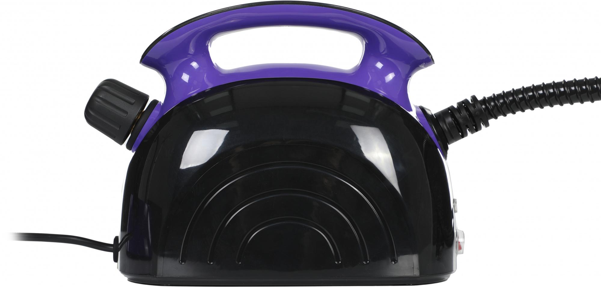 Пароочиститель Kitfort KT-9102-1 черный/фиолетовый