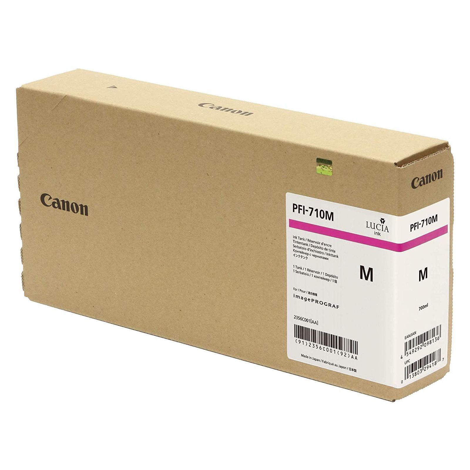 Картридж Canon PFI-710 M 70 пурпурный