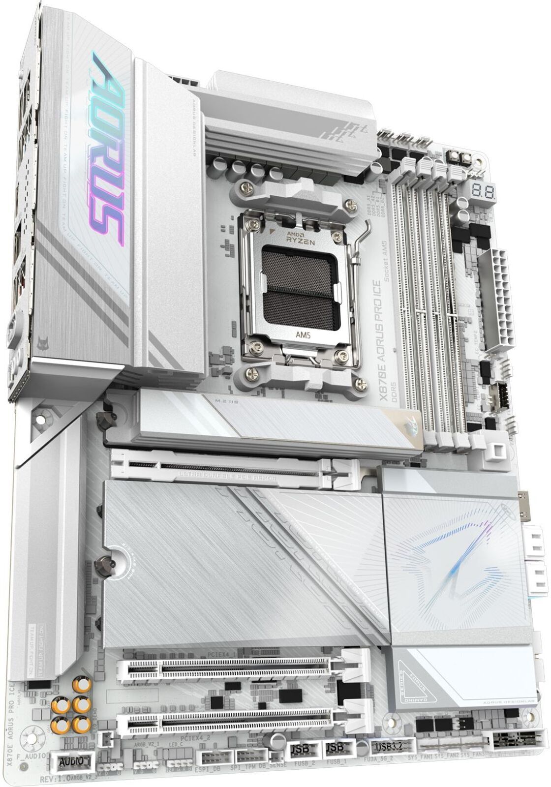 Материнская плата GigaByte X870E Aorus Pro Ice