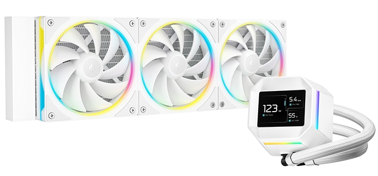Система жидкостного охлаждения для процессора Deepcool LM360 WH (R-LM360-WHDMMC-1)