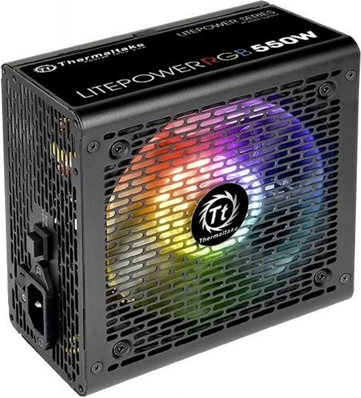 Блок питания Thermaltake ATX Litepower RGB 550 550W (PS-LTP-0550NHSANE-1)