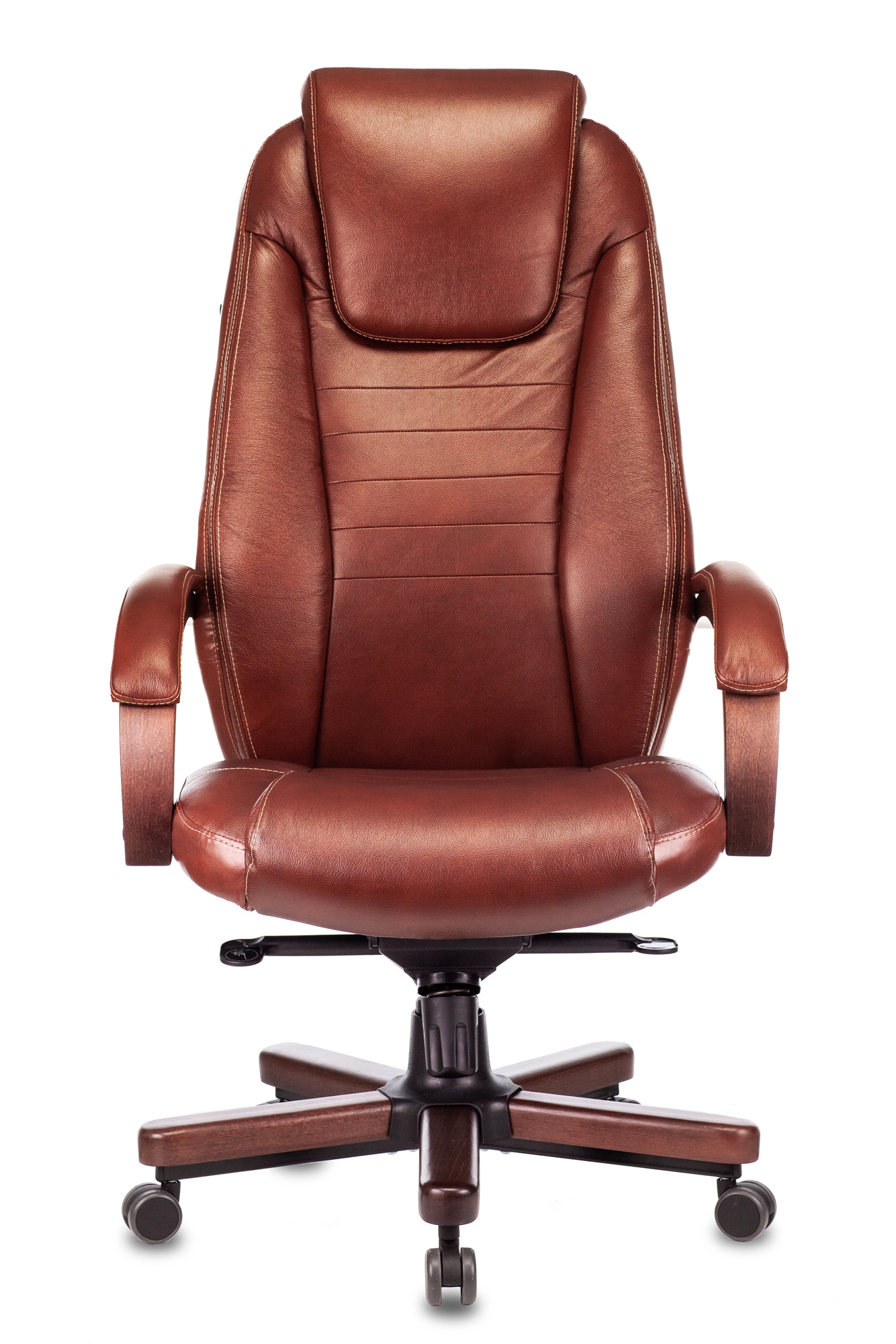 Офисное кресло Бюрократ T-9923WALNUT светло-коричневый металл/дерево (T-9923WALNUT/CHOK)