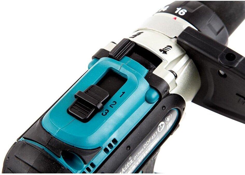 Дрель-шуруповерт Makita DDF 451 RFE
