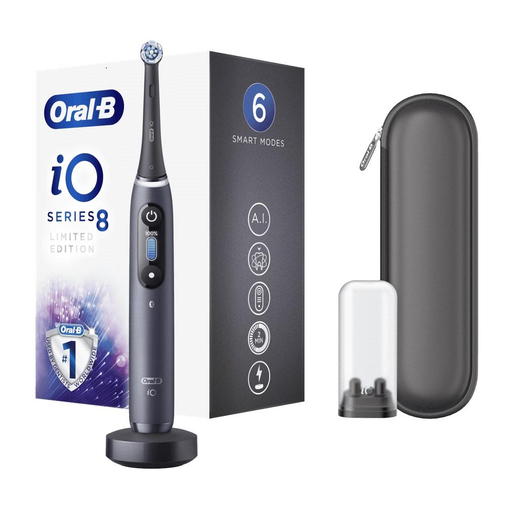 Электрическая зубная щетка Oral-B iO Series 8 Limited Edition Onyx черный