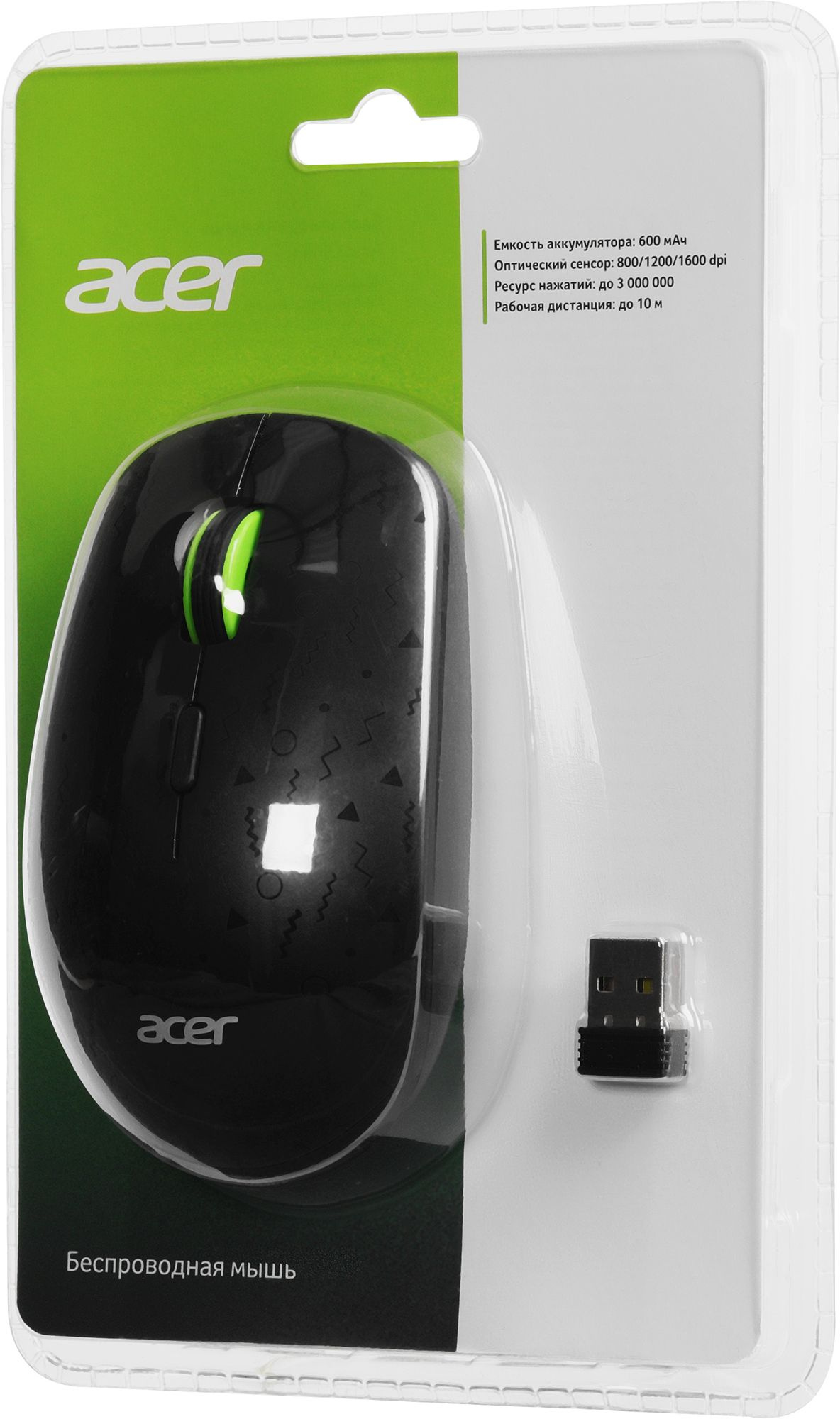 Мышь Acer OMR307 черный (ZL.MCECC.022)