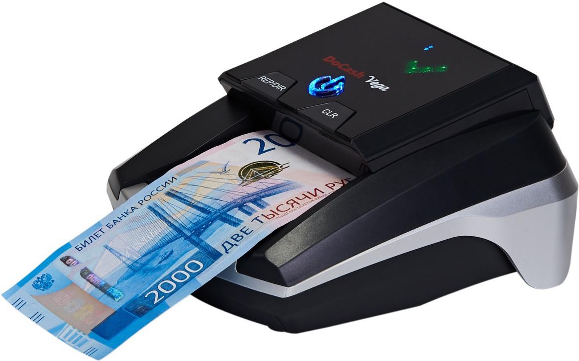 Детектор банкнот DoCash Vega T автоматический рубли АКБ