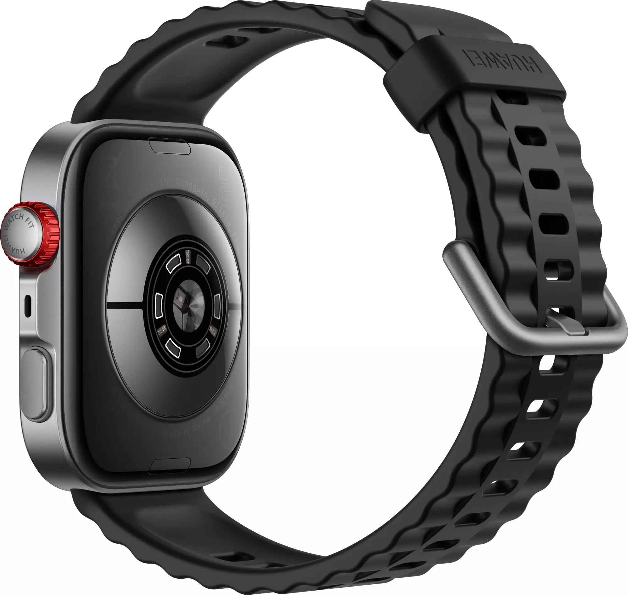 Умные часы Huawei Watch Fit 4 Pro SYA-B29 Black Fluoroelastomer Strap (55020FAJ)