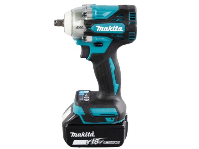 Аккум. ударный гайковерт MAKITA LXT DTW302RTJ в кейсе (18.0 В, 2 акк., 5.0 А/ч Li-Ion, посадочн. квадрат 3/8 ", 300 Нм, быстрое з/у)