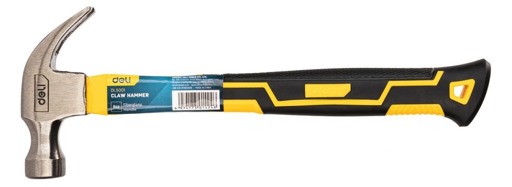 Молоток-гвоздодер Deli DL5001