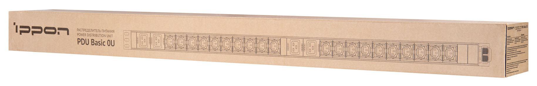 Блок распределения питания PDU Ippon Basic 0U (1546799)
