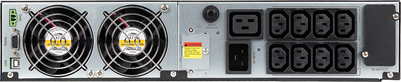 Источник бесперебойного питания Smartwatt Supreme IEC 2kVA черный (3703020710008)