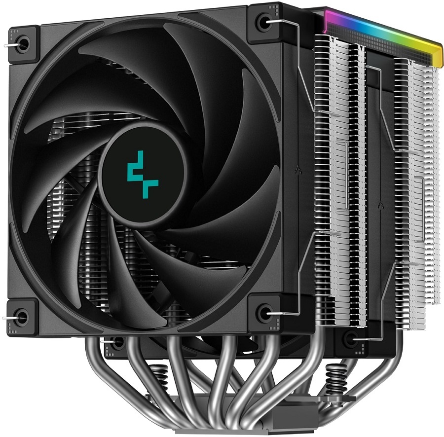 Кулер для процессора DeepCool AK620 Digital SE черный (R-AK620-BKADMN-GJD)