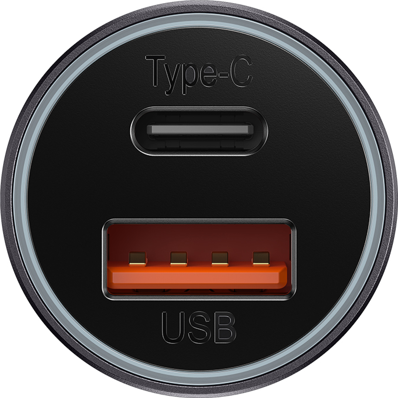 Автомобильное зарядное Baseus CGJM000113 Dark Gray