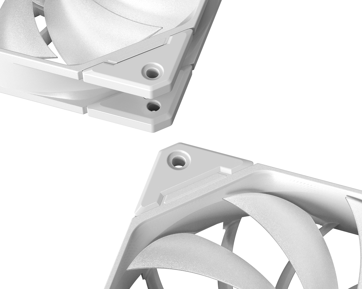 Комплект вентиляторов для корпуса ID-Cooling TF-12025-PRO-ARGB-TRIO White
