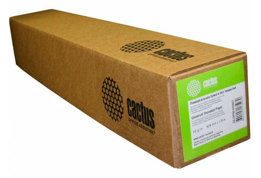 Инженерная бумага CACTUS 841 мм x 175 м 80 г/м2 (CS-LFP80-841175)