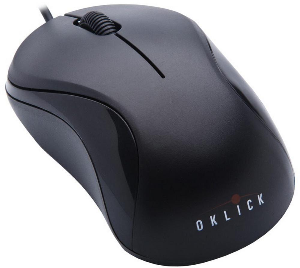 Мышь Oklick 115S черный (711636)