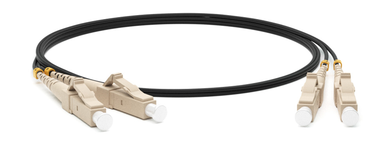 Патч-корд Hyperline FC-D2-50-LC/PR-LC/PR-H-3M-LSZH-BK черный