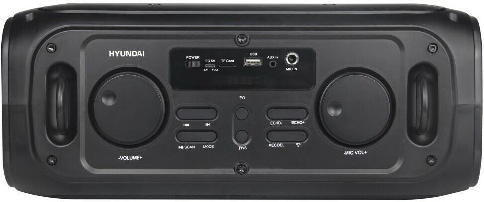 Портативная колонка Hyundai H-PS1030 черный