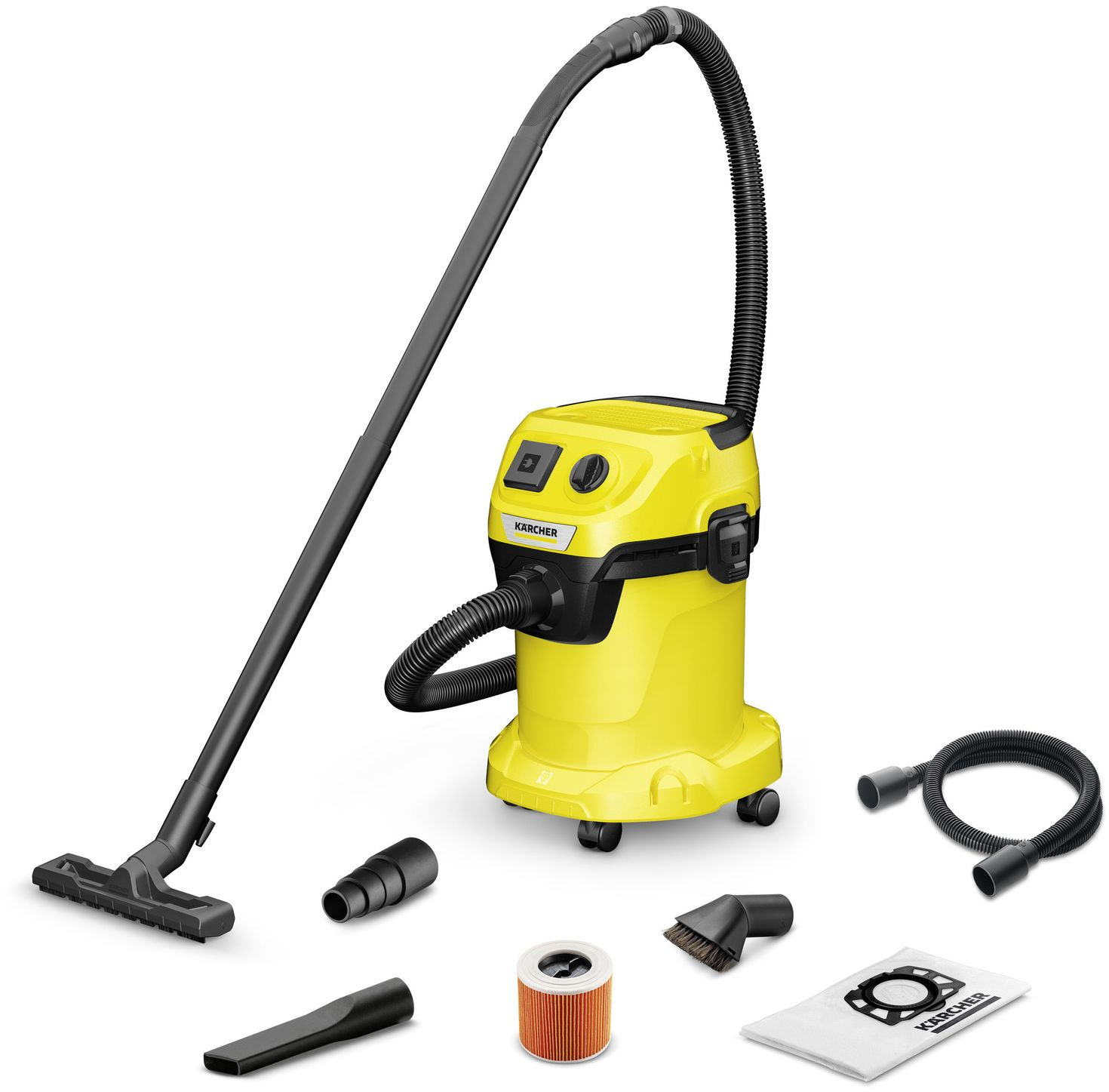 Пылесос Karcher WD 3 P V-17/4/20 (1.628-175.0)
