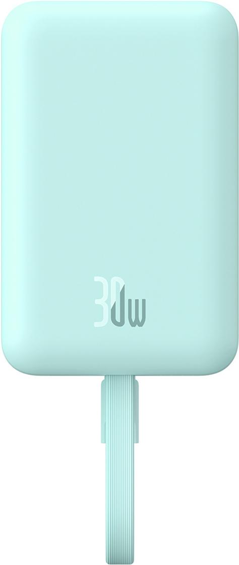 Портативное зарядное устройство Baseus Magnetic Mini Peppermint Blue (P1002210B333-00)