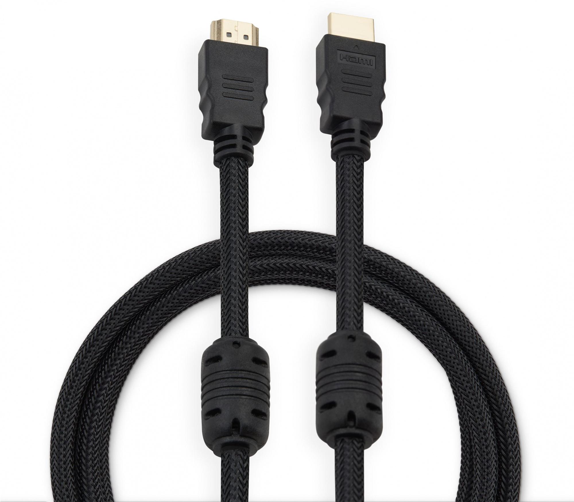 Кабель аудио-видео Buro HDMI (m)-HDMI (m) 1м черный (HDMI-V1.4-1MC)