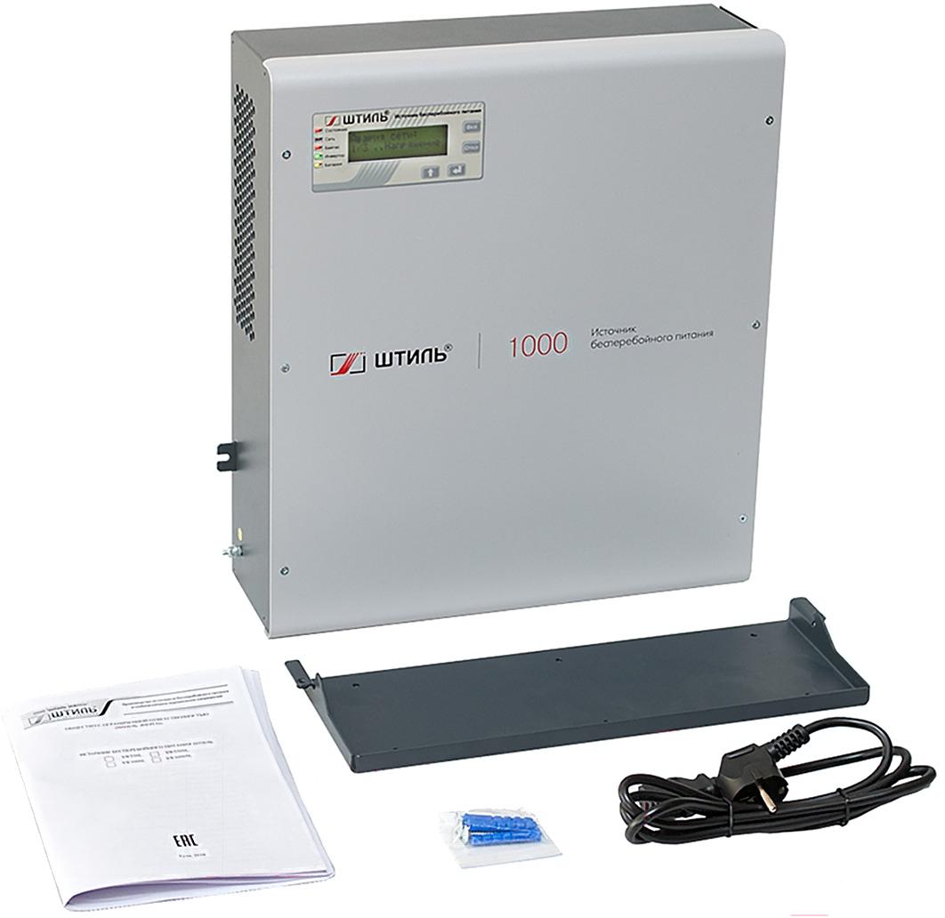 Источник бесперебойного питания Штиль SW1000L серый