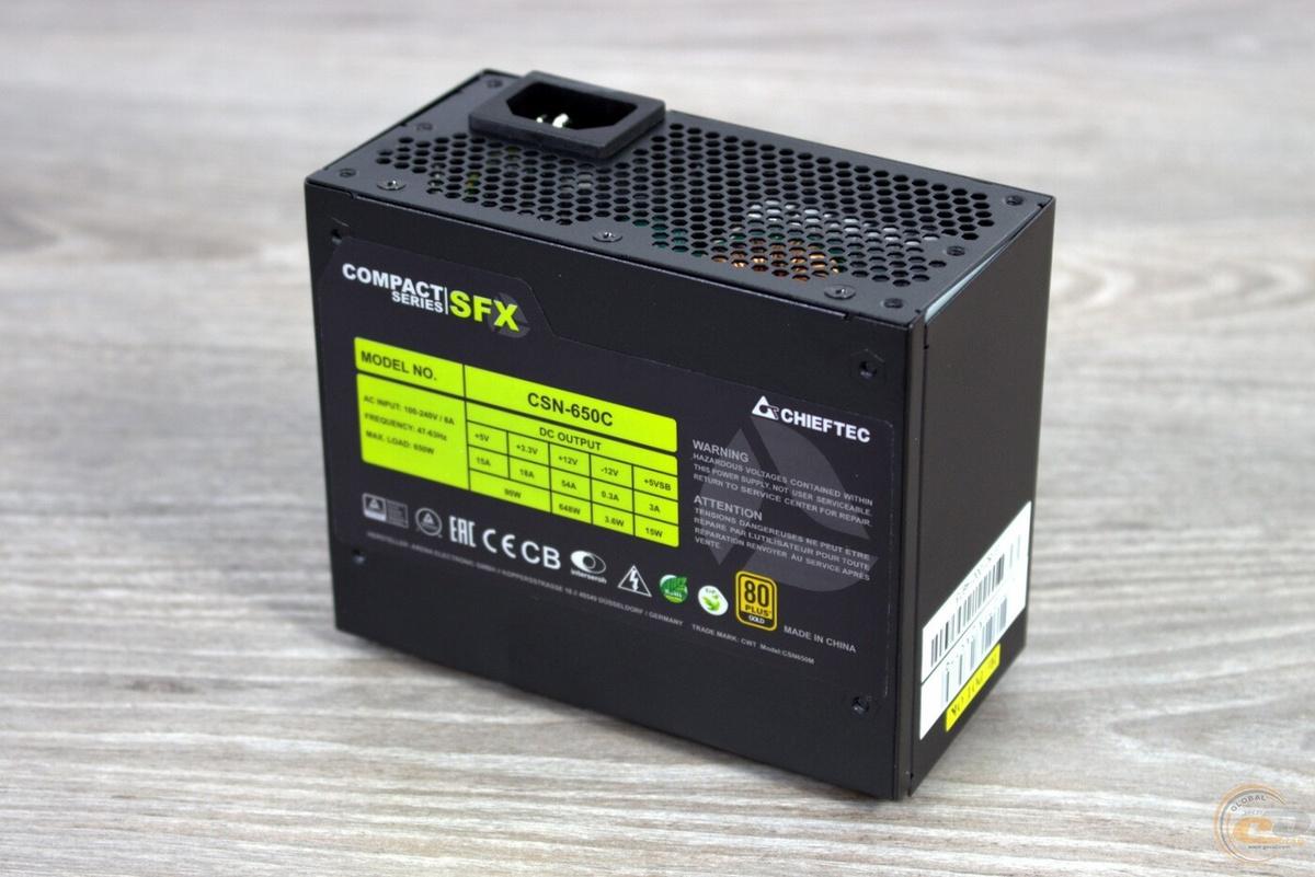 Блок питания Chieftec Compact 650W (CSN-650C)