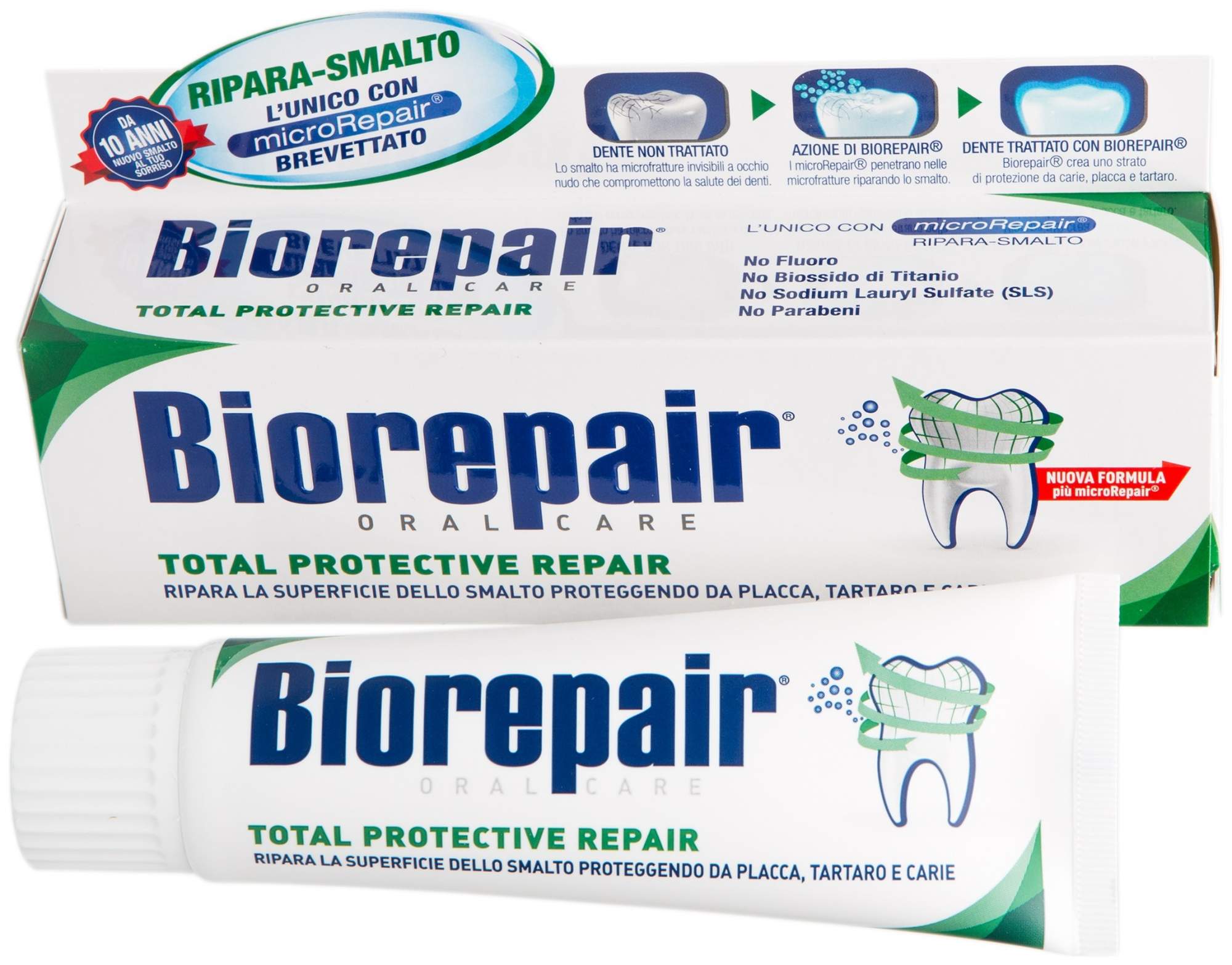 Зубная паста Biorepair Total Protection Repair 75мл