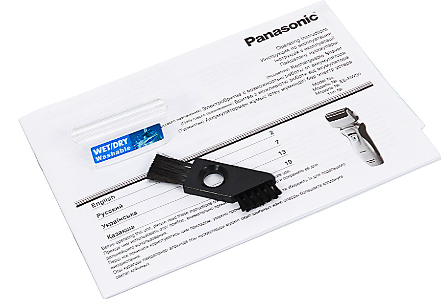 Электробритва Panasonic ES-RW30-S520 серебристый/черный