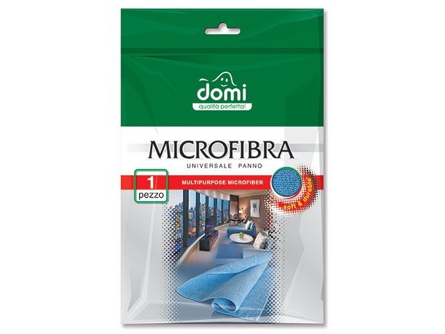 Салфетка из микрофибры универсальная, 1шт., DOMI (Состав: полиамид, полиэстер. Размер салфетки: 300х300мм)