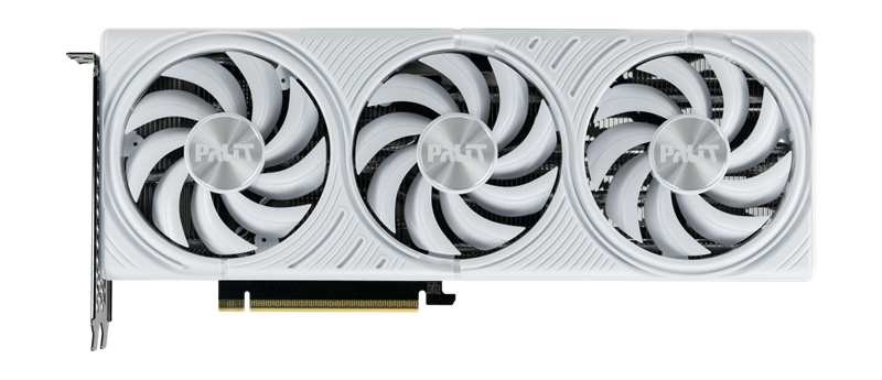 Видеокарта Palit GeForce RTX 5070 White OC 12Gb GDDR7 (NE75070U19K9-GB2050W)