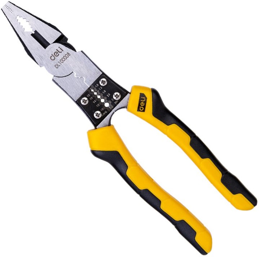 Плоскогубцы Deli DL100008