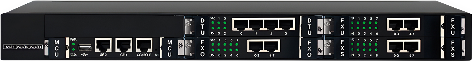 VoIP-шлюз Dinstar UC350-8S8O