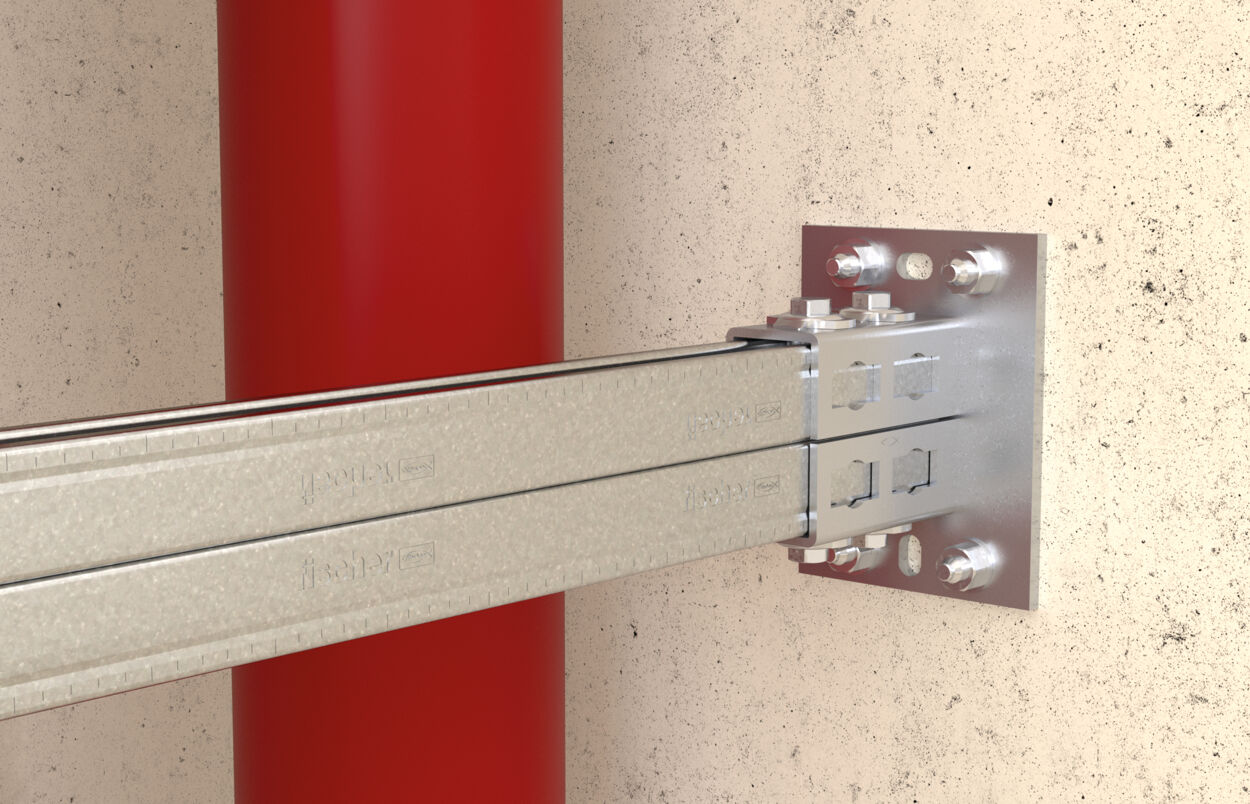 Фланец седловой Fischer PSF 41 10шт (533740)