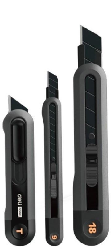 Набор ножей строительных Deli HT4003 Black