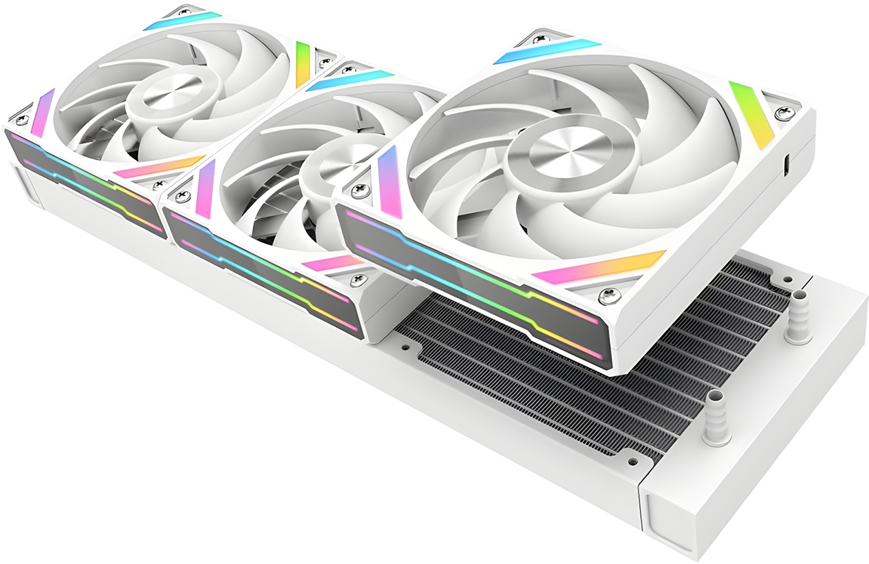 Система жидкостного охлаждения для процессора Sama Q70 WH белый (Q70-WHWAYNO3-G)